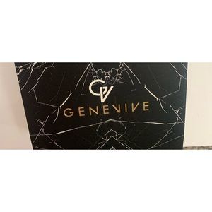 Brand new pair of Genevive 18K Rose Gold Vermeil CZ Studs